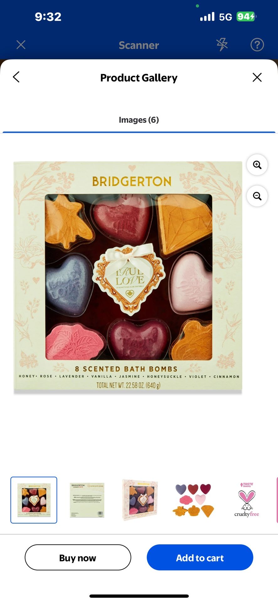 Bridgerton Bath Bombs, 8 Pieces, Multiple Scents, 640g
