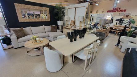 Sale!! Sale!! Contemporary Beautiful Ash Wood 7 Pc Dining Collection