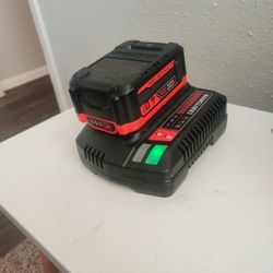 20 V Craftsman Power Tool Battery And Charger 