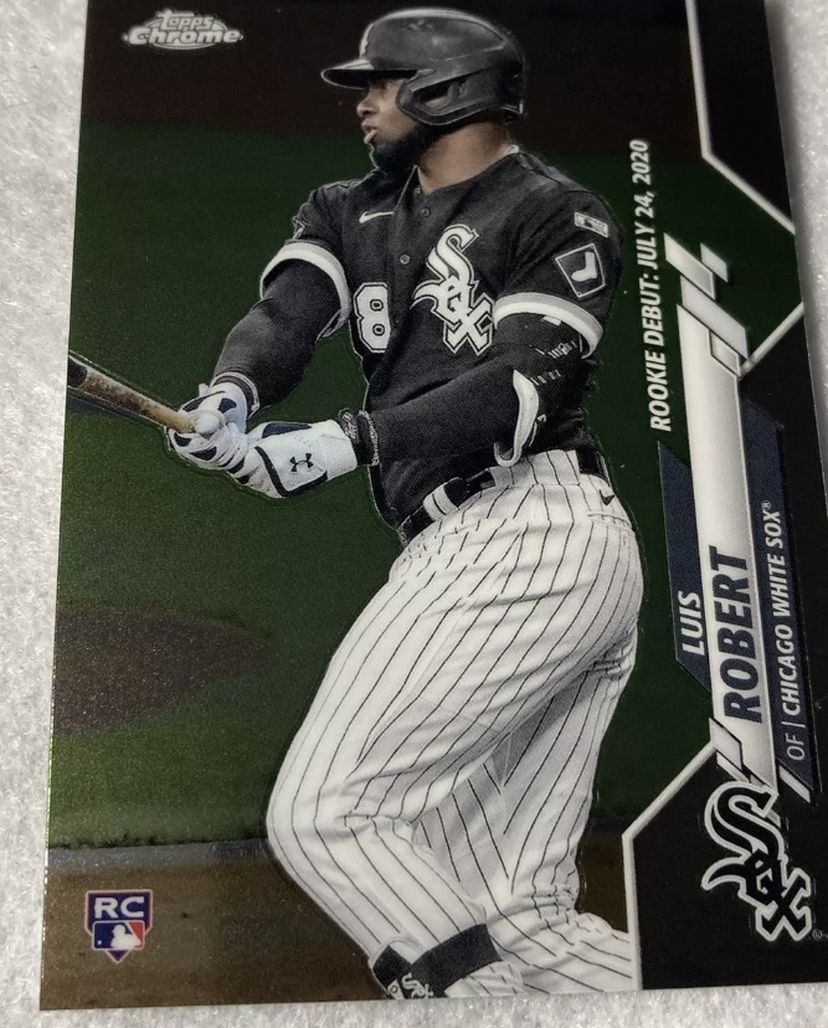 Luis Robert Rookie Card Tops Chrome