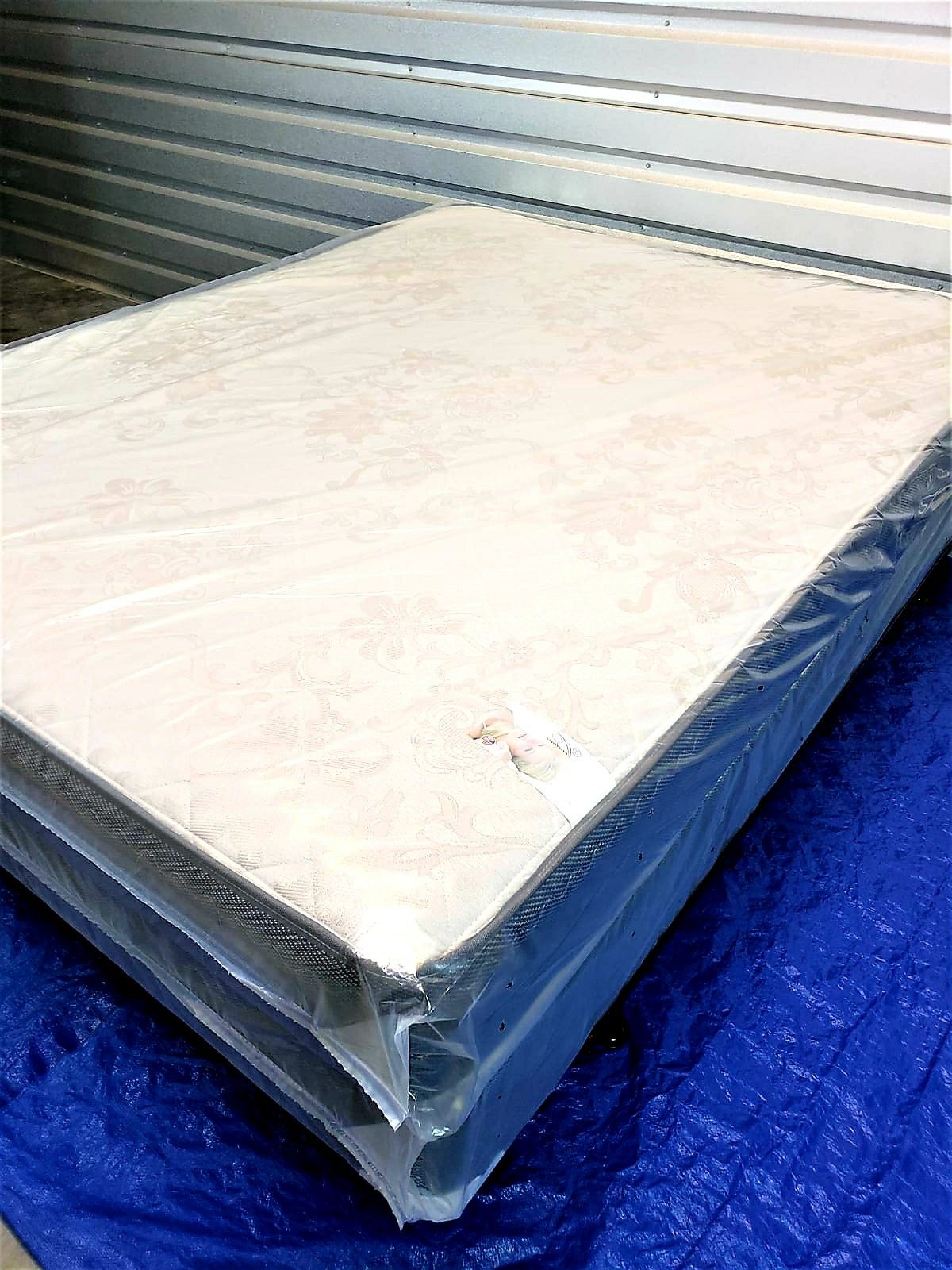 NEW FULL MATTRESS AND BOX SPRING 😉 100% QUALITY & CONFORM 👌