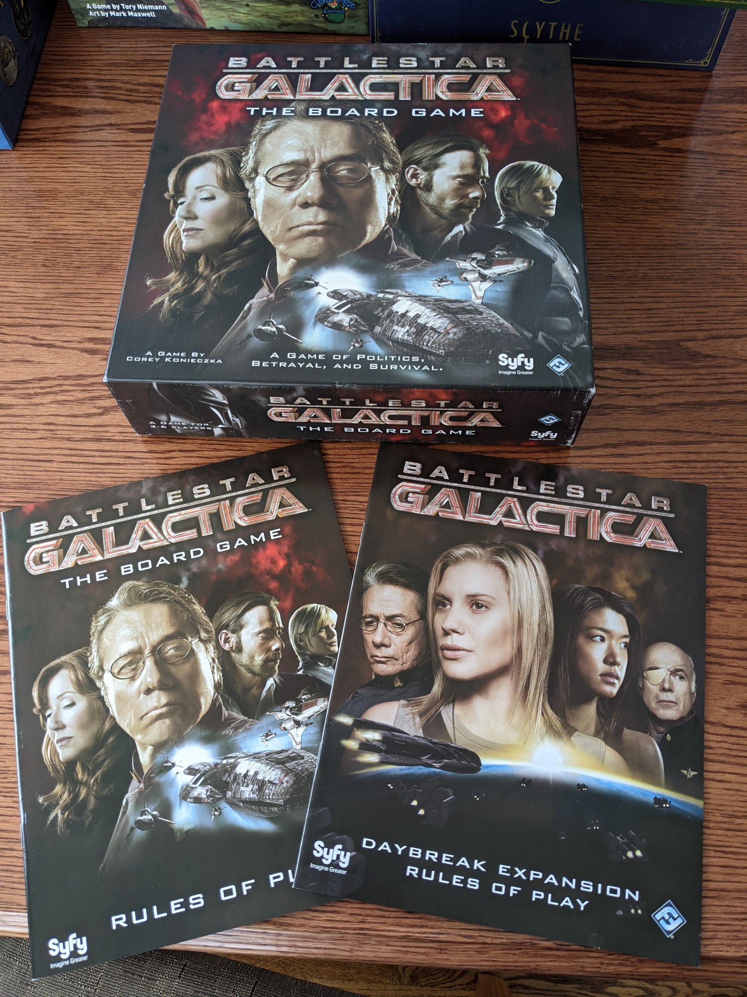 Battlestar Galactica Board Game with Daybreak Expansion