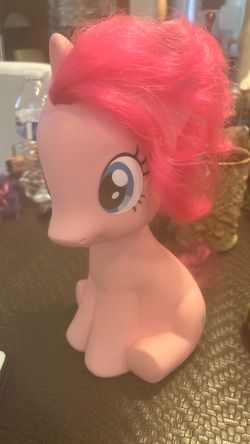 My Little Pony Pinkie Pie Styling Pony Figure 10" Tall Pink Pony