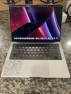 Apple Macbook Pro 14 Inch M1 16GB 512GB SSD Laptop 2021