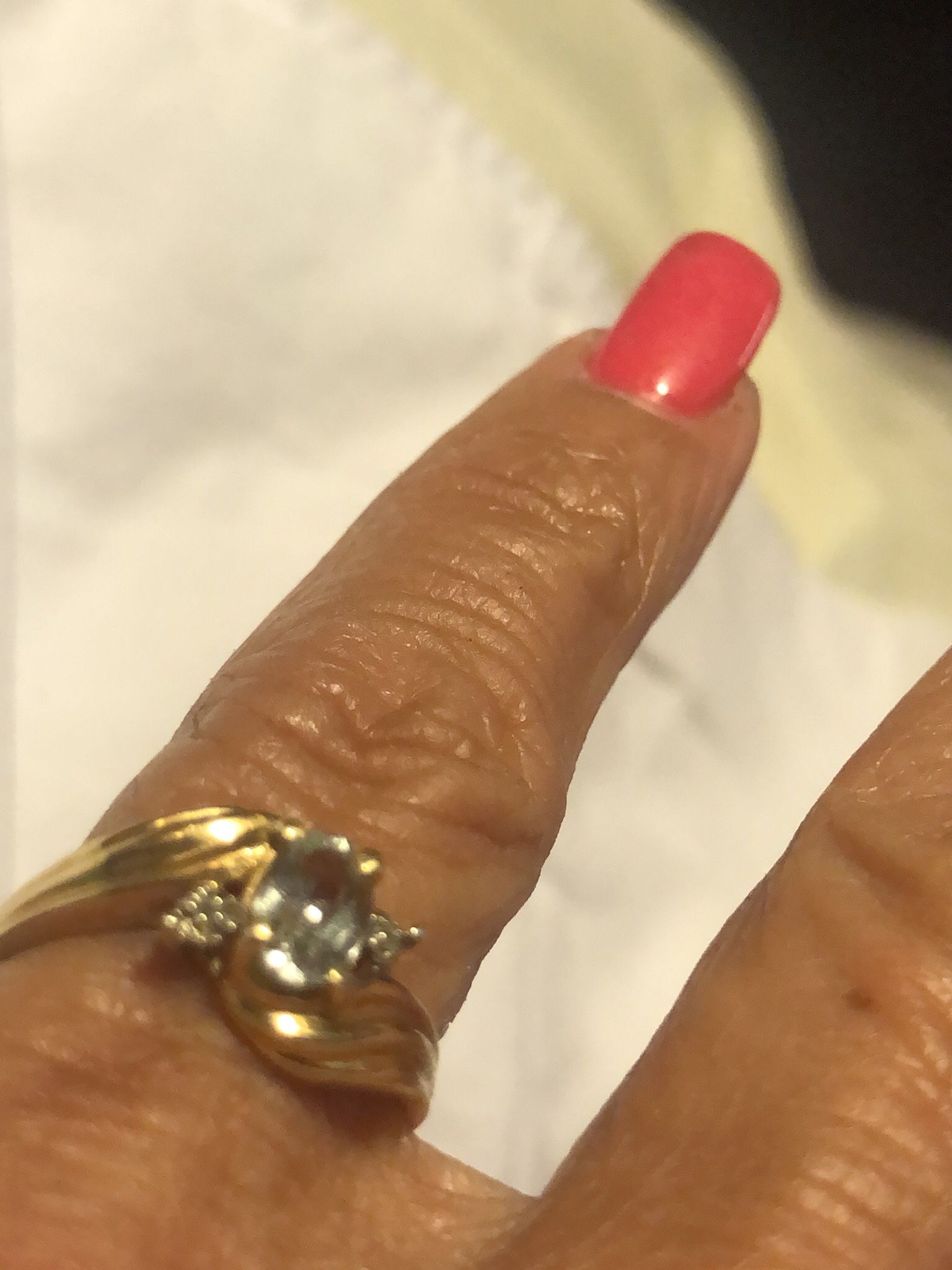 10 Kt Gold Ring Size 5