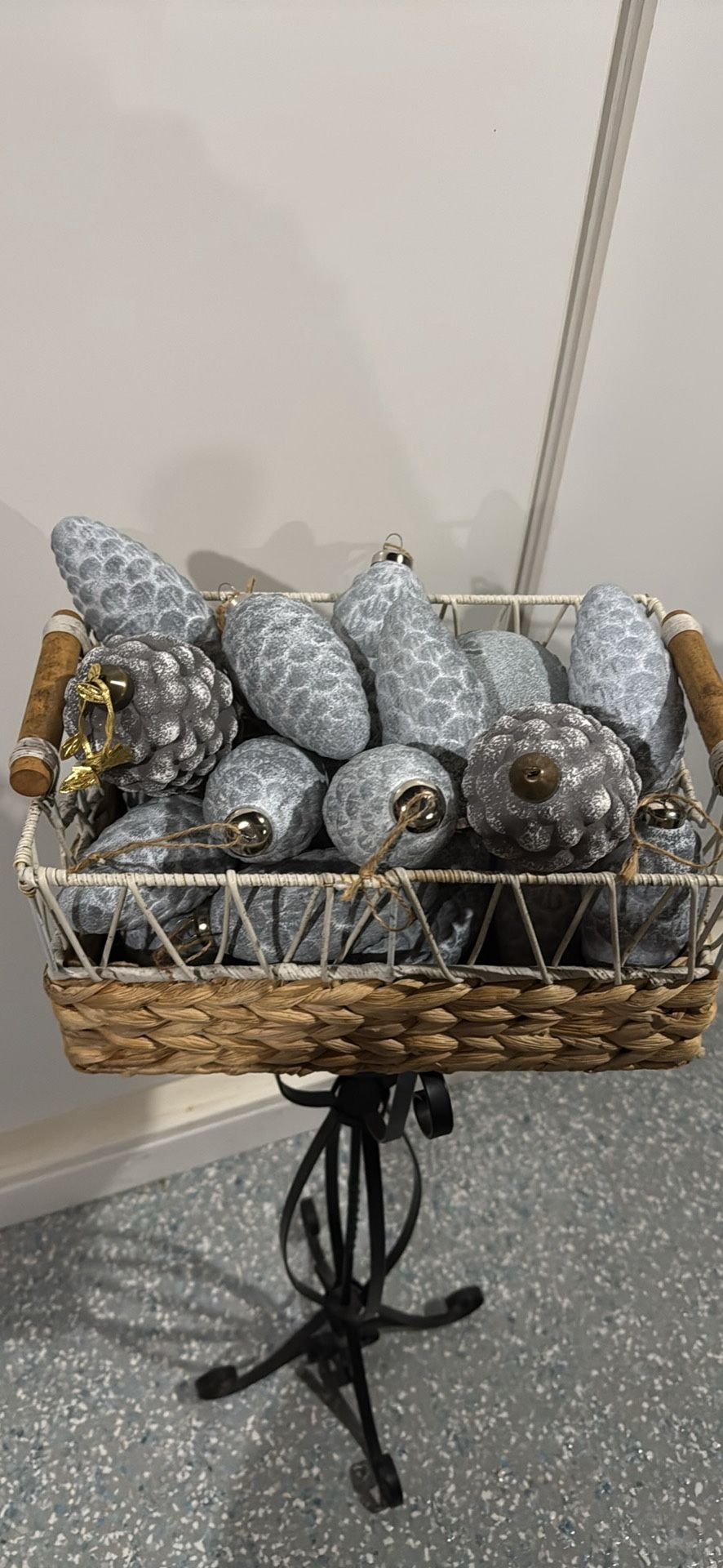 Silver Ornament 30 Pieces