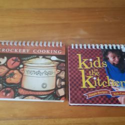 2 COOK BOOKS
