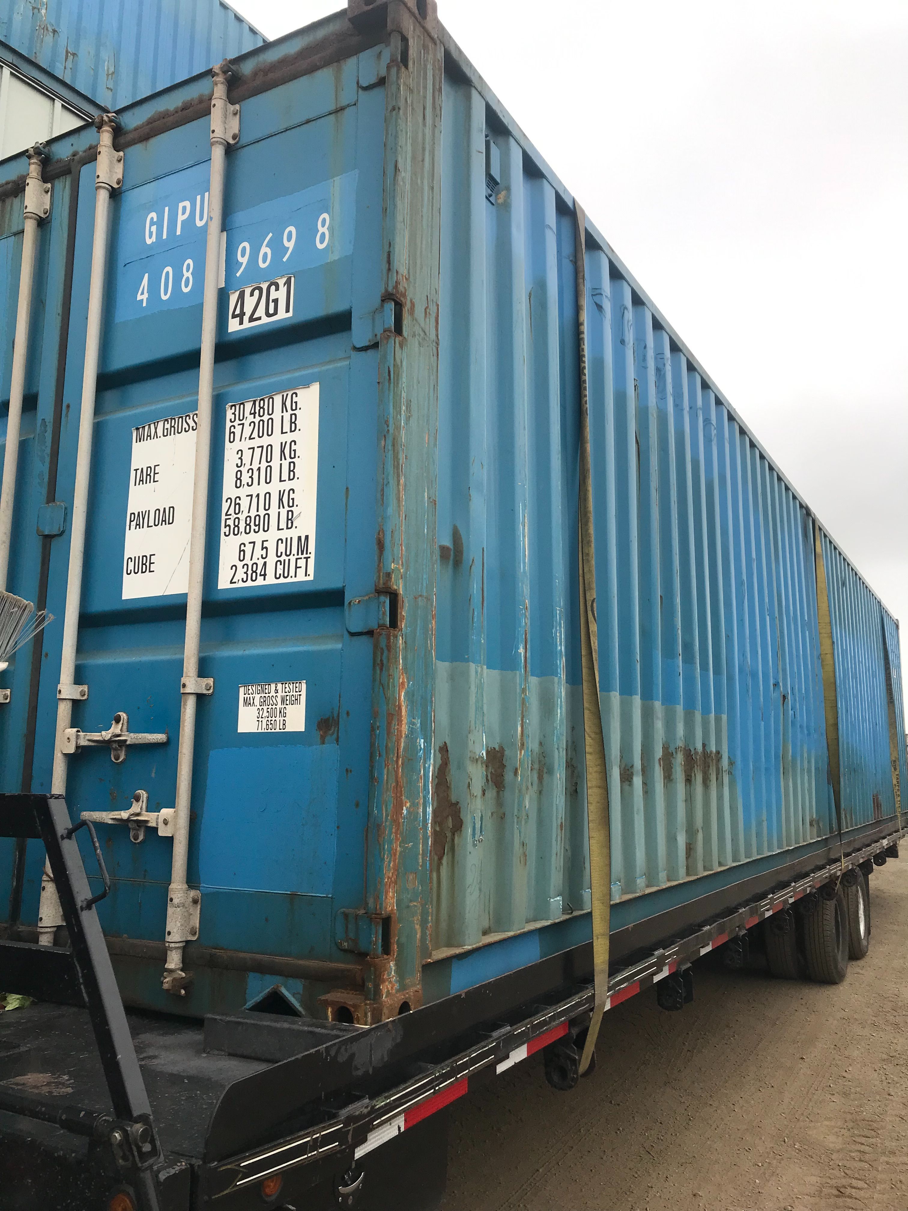 40ft Shipping Container – Wind & Watertight
