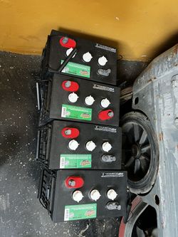 Interstate 6 Volt Deep Cycle Batteries NEW
