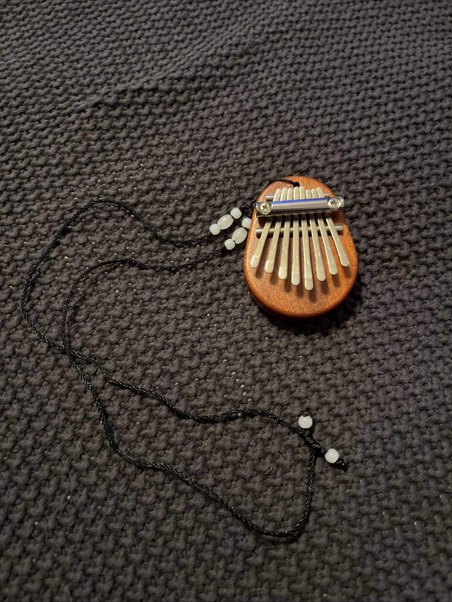 Wooden Kalimba Necklace