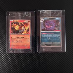 Ho-Oh and Gengar Promo - GameStop Stamp