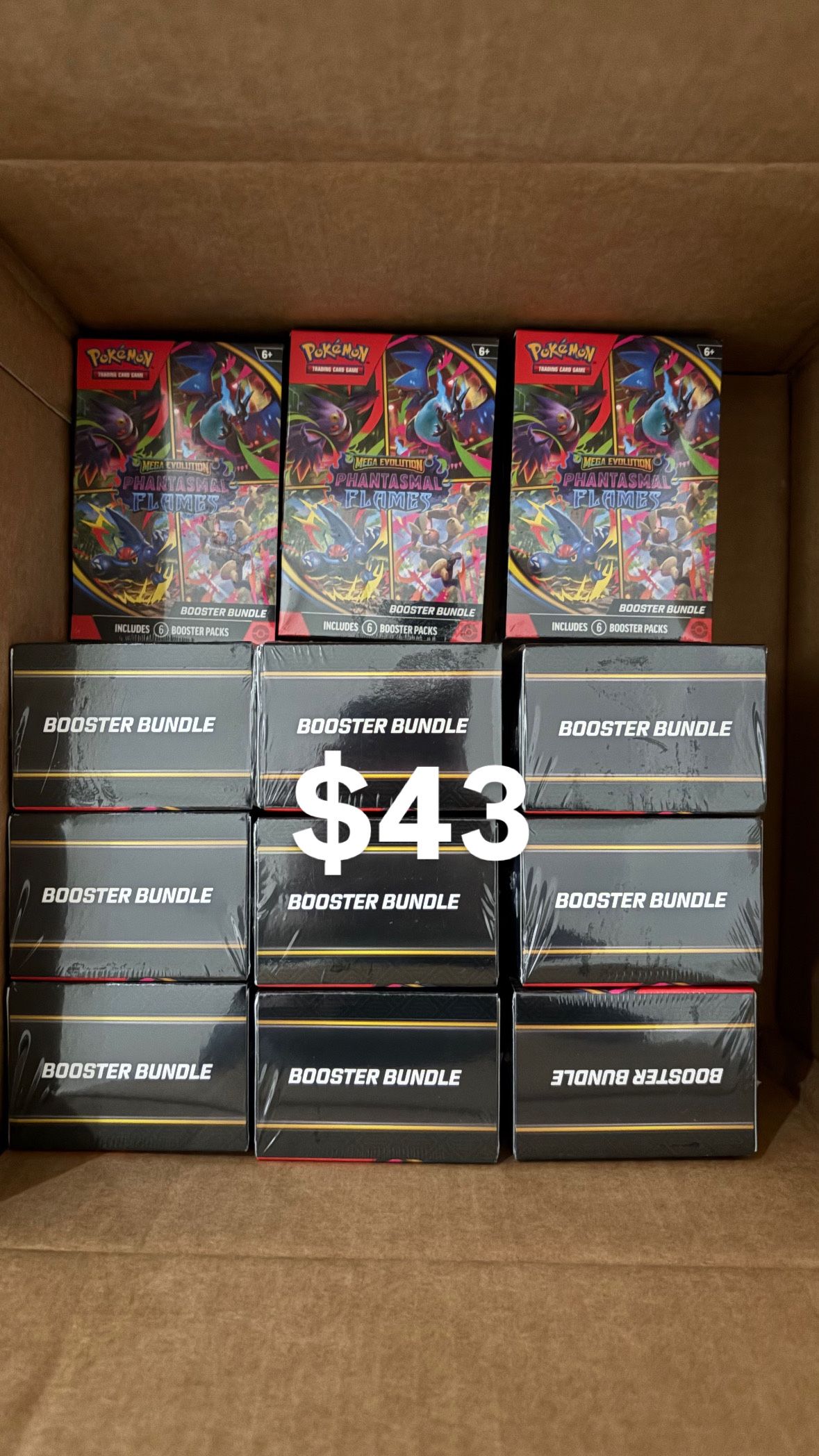 Pokemon Phantasmal Flames Booster Bundle