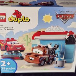 LEGO DUPLO Disney and Pixar’s Cars Mack at the Race Building Set, Toy for Toddler Boys and Girls, Toddler Car Toy for Kids to Learn Through Play, Buil