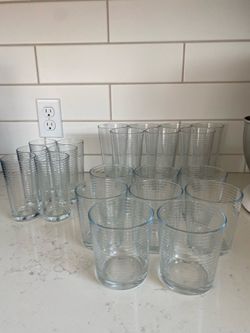 Spiral Glassware Assorted Sizes
