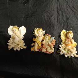 Cherub Fridge Magnets 3 In A Box