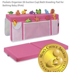 New Baby Bath Kneeler And Elbow Rest Pad Set
