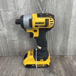 DEWALT 1/4” Impact Driver DCF885 w/ 2.0Ah Battery