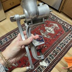 Manuel Antique Universal Made In The Usa Meat Grinder
