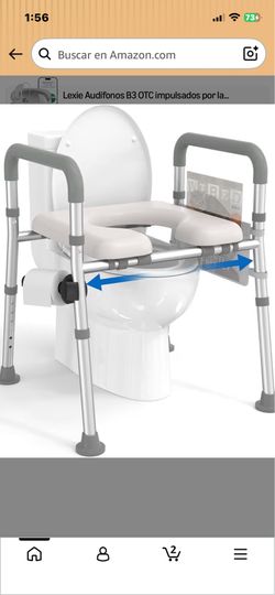 Asiento elevado para inodoro