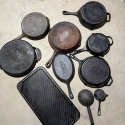 Cast Iron Pots / Pans / Ladles
