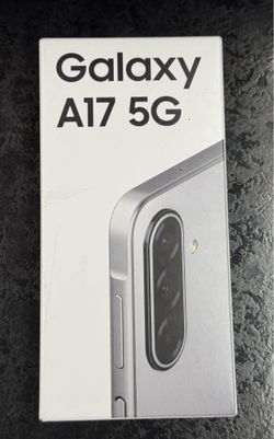 Samsung Galaxy A17 5G 128GB Gray SM-A176U Factory Sealed Smartphone New