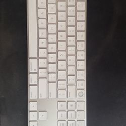 Apple Magic Keyboard with Touch ID and Numeric Keypad - Silicon