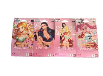 One Piece Heroines Edition Vol. 2 ⚡️Booster Pack ART Set ⚡️x4
