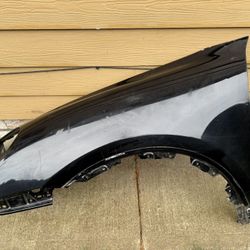 11-14 Porsche Cayenne 958 Left Driver Side Fender Assembly Black OEM