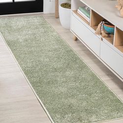 Jonathan Y Runner Rug/green/2’ x 8’