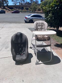 Baby Car Seat and High Feeding Chair