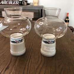Dansk Bistro Hurricane Lamps 