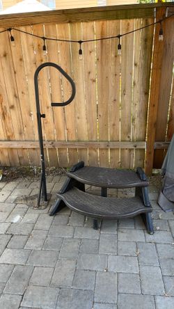 Free Hot Tub Steps and Handle