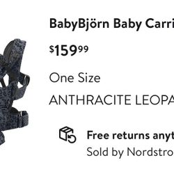 Baby Bjorn Baby Carrier Free $60