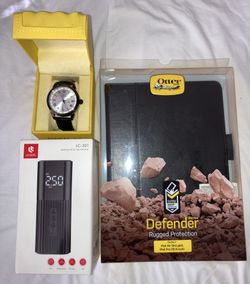 INVICTA WATCH + IPAD CASE + PUMP
