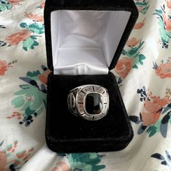 Silver Honda Ring Vintage Rare 