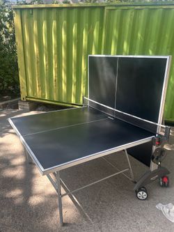 Kettler Outdoor Ping Pong Table in Black