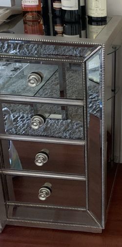 Z Gallerie Mirrored Buffet Cabinet 