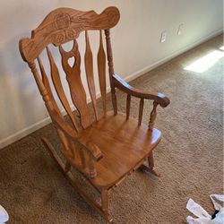 Oak Chair $80