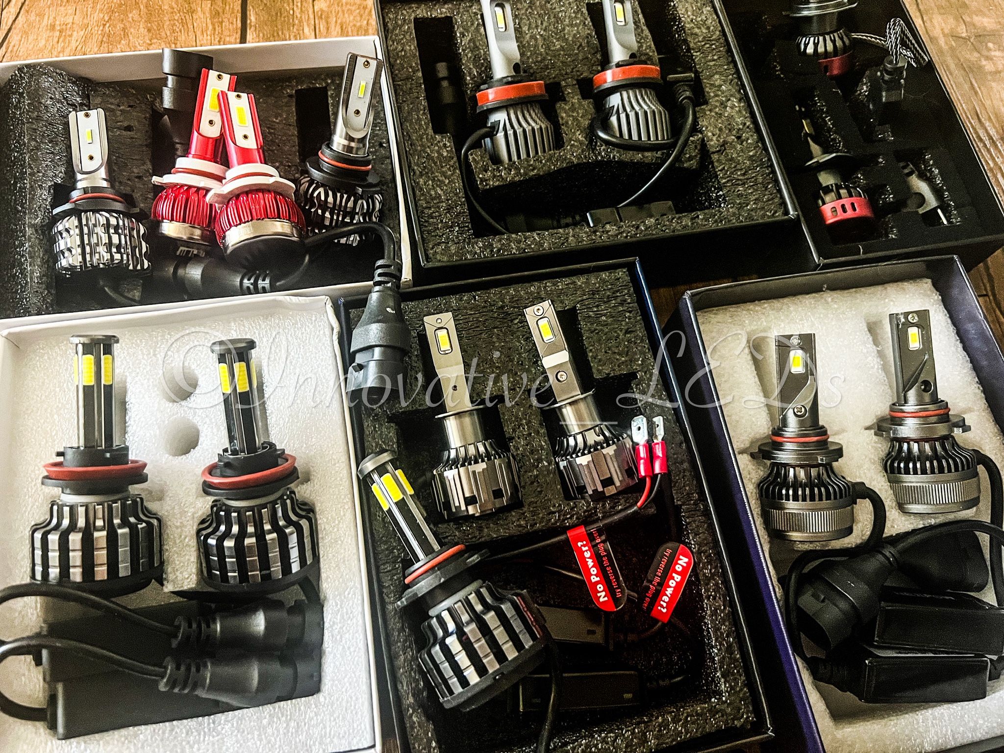 PSX26W 12278 LED Headlight Fog Lights/DRL Upgrade, 6000K Xenon White 12278C1 H28W PWY26W Xtreme Super Bright luces 