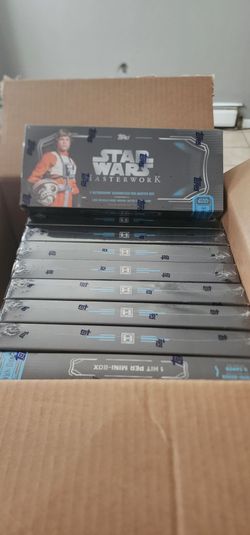 2025 star wars masterwork-hobby box
