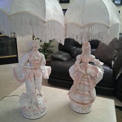 2 French Provincial Lamps
