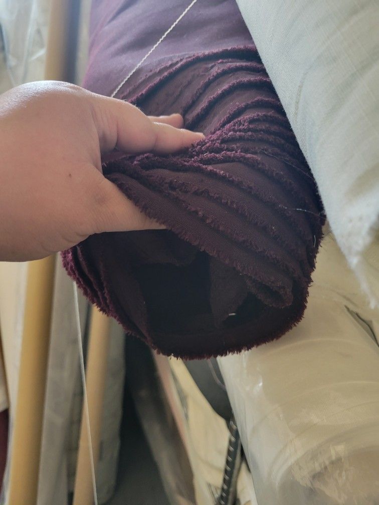 Burgandy Velour