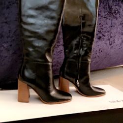 NINE WEST - TEMAS Black Boots 