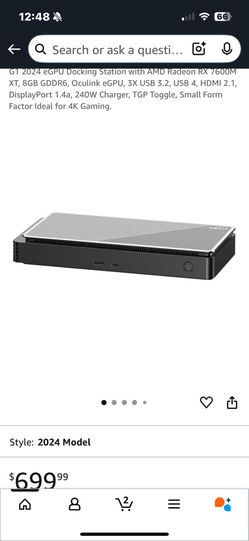 Gpd G1 Egpu For Rog Ally, Legion Go Etc