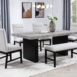 B2225 Sebastian Dining  With Bench 🚛🔥😱✅