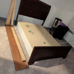 Free Queen Size Bed Frame & Box Springs