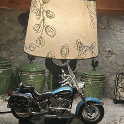 Harley Davidson Motorcycle Lamp  