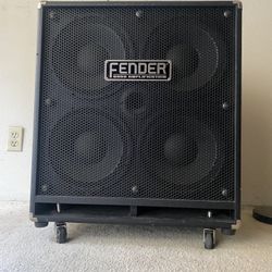 Fender Rumble 410   Bass Cab - 4  x 10” Eminence Speakers 