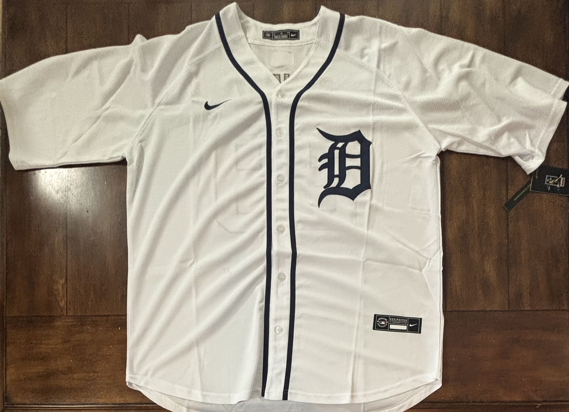 Detroit Tigers Tarik Skubal White Jersey Adult XL NWT