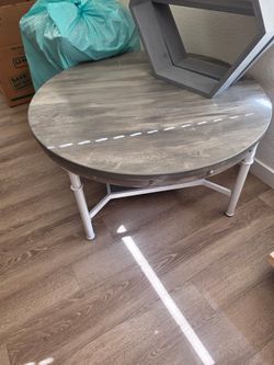 Round coffee table
